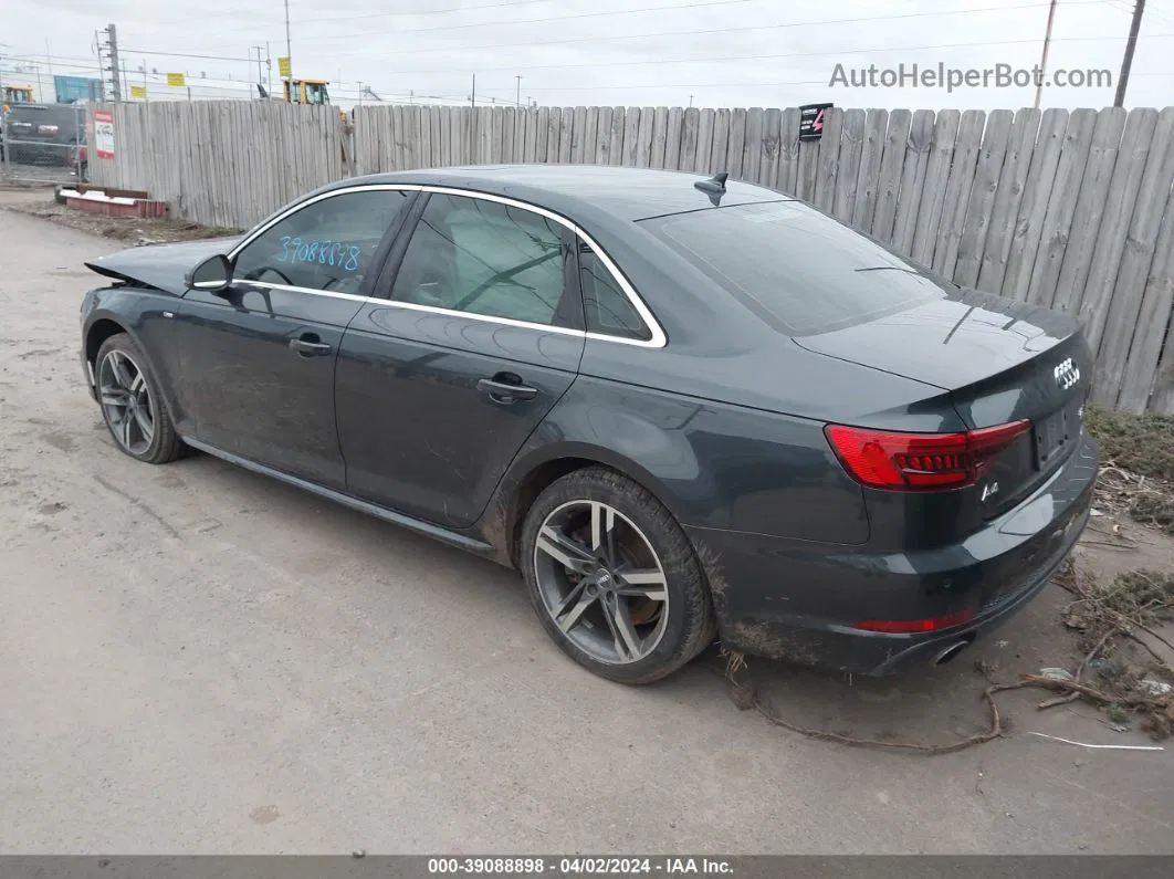 2017 Audi A4 2.0t Premium Gray vin: WAUENAF41HN001094