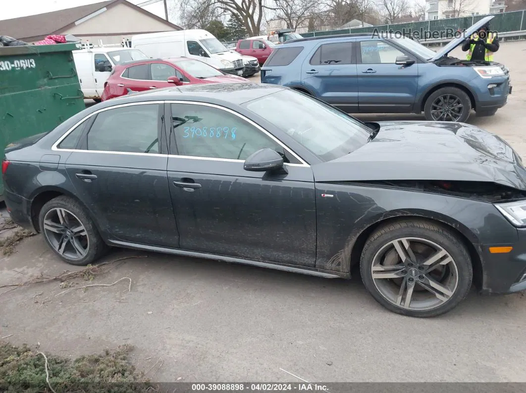 2017 Audi A4 2.0t Premium Gray vin: WAUENAF41HN001094