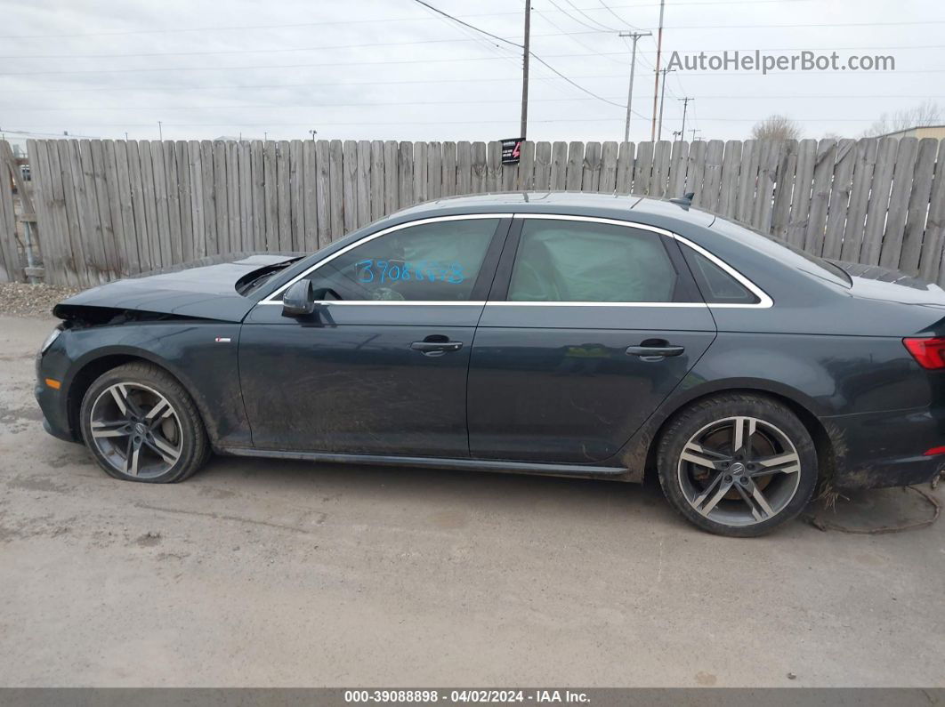 2017 Audi A4 2.0t Premium Gray vin: WAUENAF41HN001094