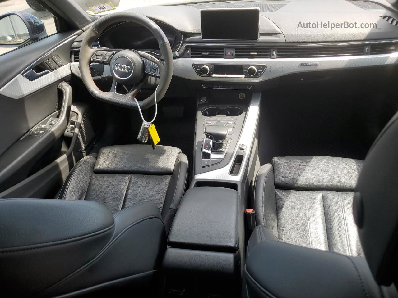 2017 Audi A4 Premium Plus Черный vin: WAUENAF41HN012581