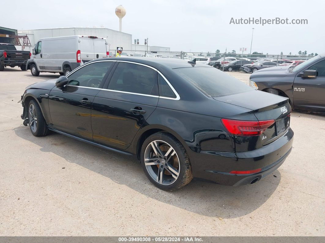 2017 Audi A4 2.0t Premium Black vin: WAUENAF41HN025833