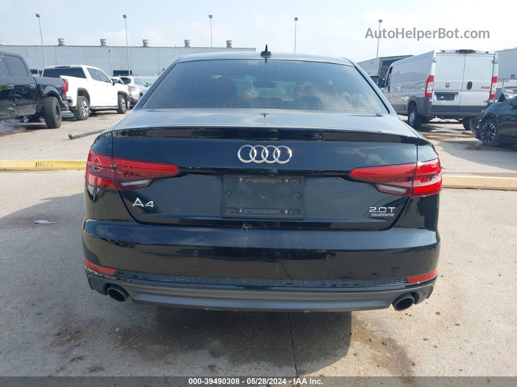 2017 Audi A4 2.0t Premium Black vin: WAUENAF41HN025833