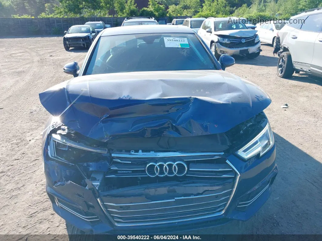 2017 Audi A4 2.0t Premium Blue vin: WAUENAF41HN039652