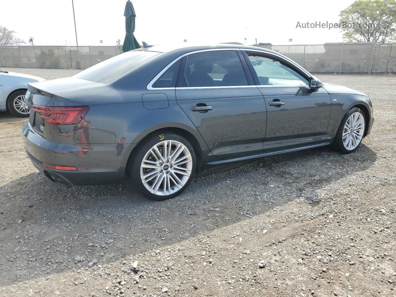 2018 Audi A4 Premium Plus Charcoal vin: WAUENAF41JA014604