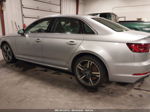 2018 Audi A4 2.0t Premium/2.0t Tech Premium Silver vin: WAUENAF41JN006883