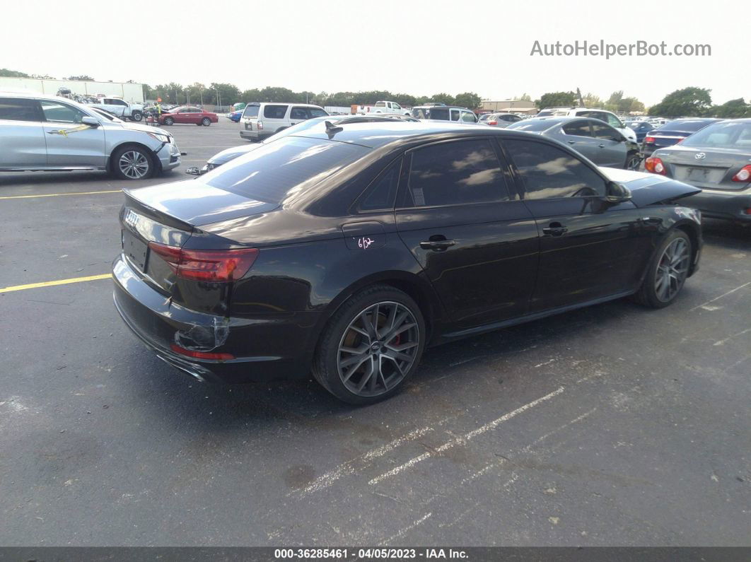 2019 Audi A4 Premium Plus Black vin: WAUENAF41KA024132