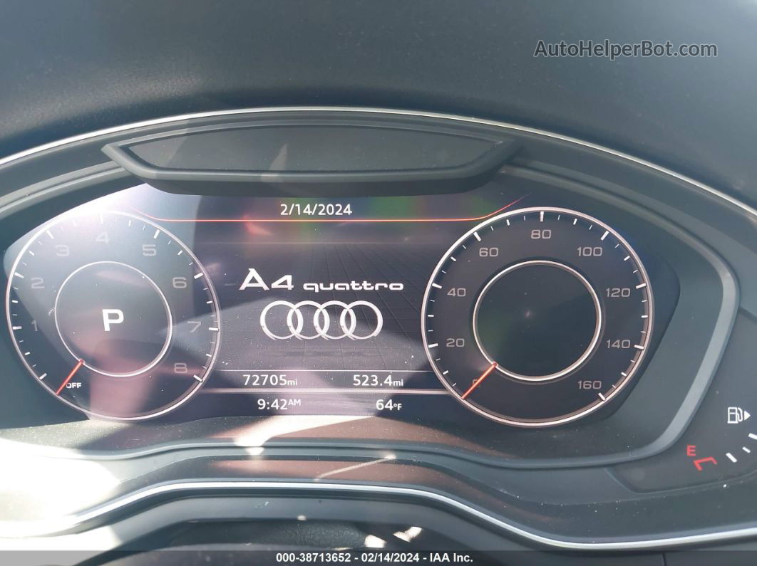 2019 Audi A4 45 Premium Белый vin: WAUENAF41KN002768