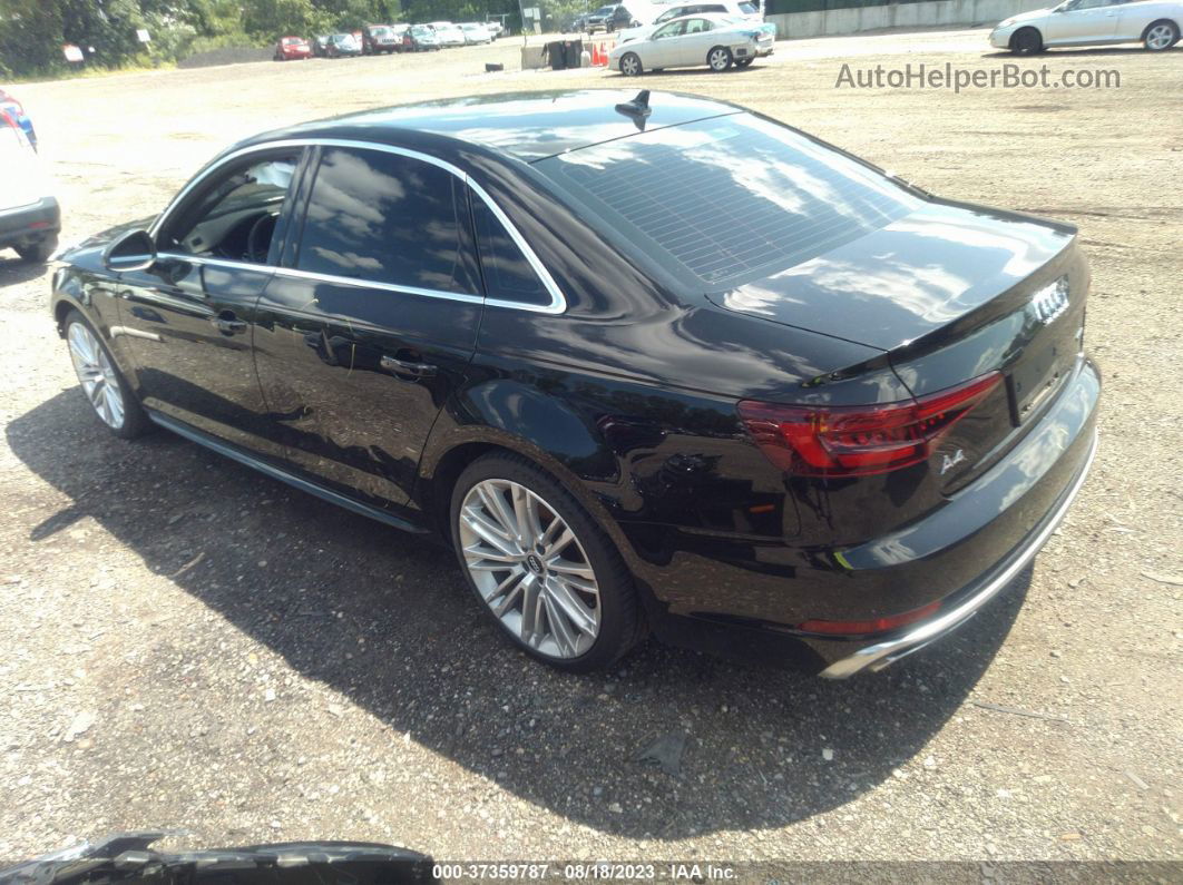 2019 Audi A4 45 Premium Черный vin: WAUENAF41KN016783