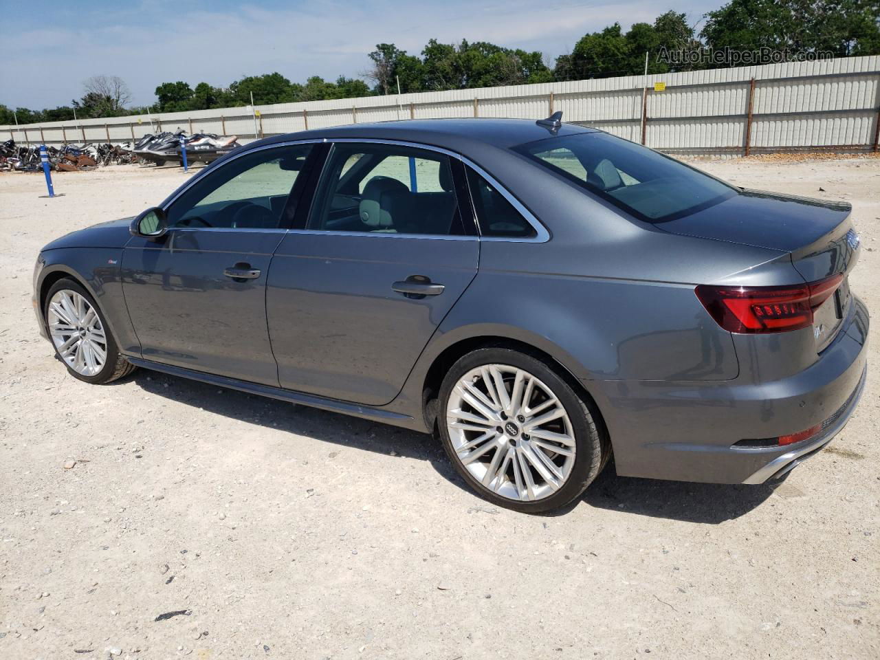 2019 Audi A4 Premium Plus Charcoal vin: WAUENAF41KN019862