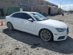 2017 Audi A4 Premium Plus White vin: WAUENAF42HN002819