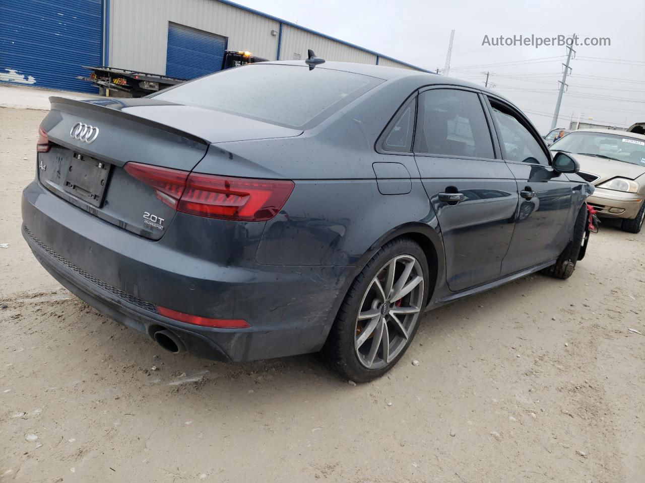 2018 Audi A4 Premium Plus Black vin: WAUENAF42JA023389