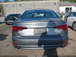 2018 Audi A4 Premium Plus Gray vin: WAUENAF42JA028091