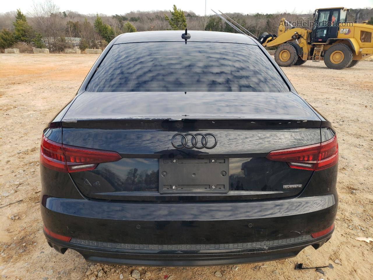 2018 Audi A4 Premium Plus Black vin: WAUENAF42JA076769