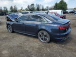 2018 Audi A4 Premium Plus Blue vin: WAUENAF42JA188228