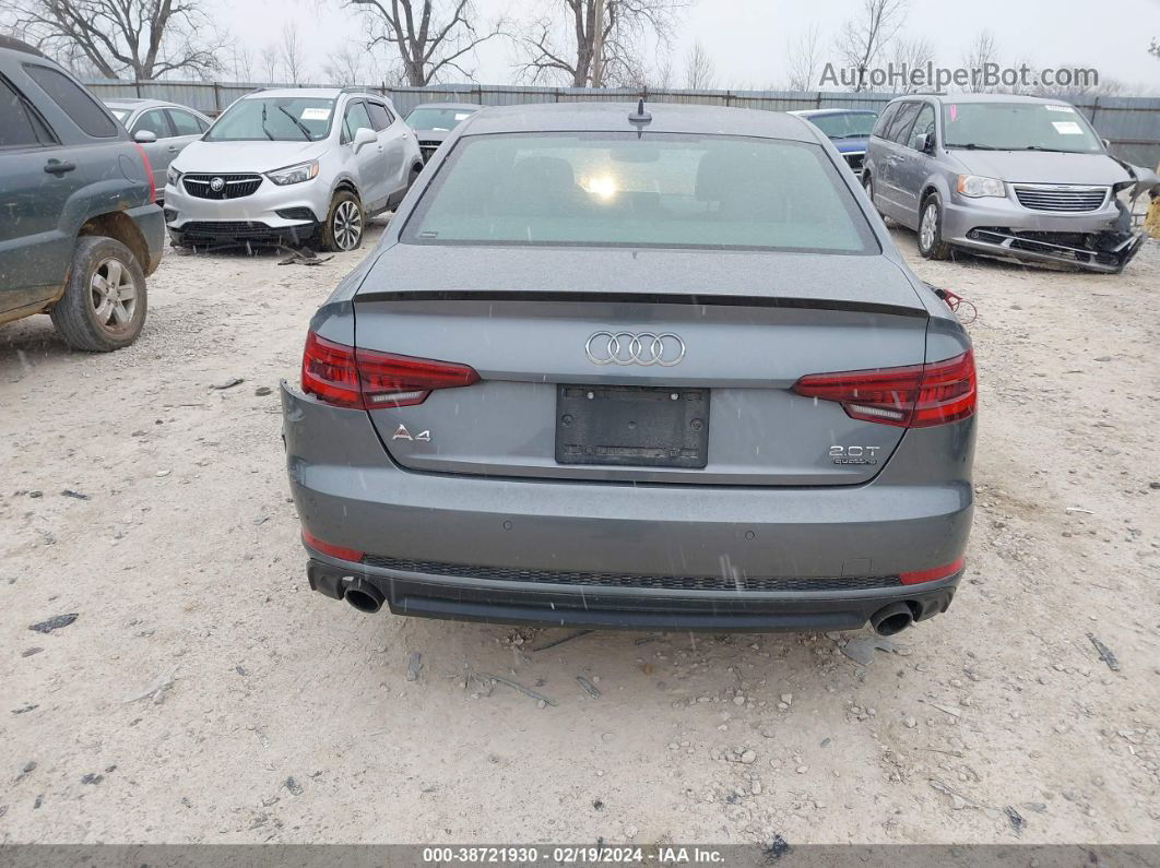 2018 Audi A4 2.0t Premium/2.0t Tech Premium Blue vin: WAUENAF42JN002857