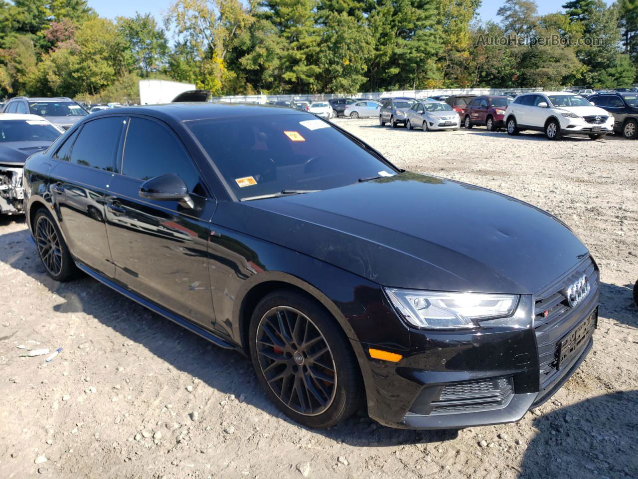 2018 Audi A4 Premium Plus Black vin: WAUENAF42JN006651