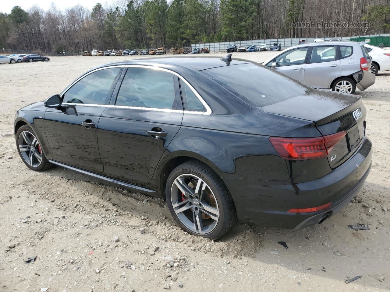 2018 Audi A4 Premium Plus Black vin: WAUENAF42JN007590