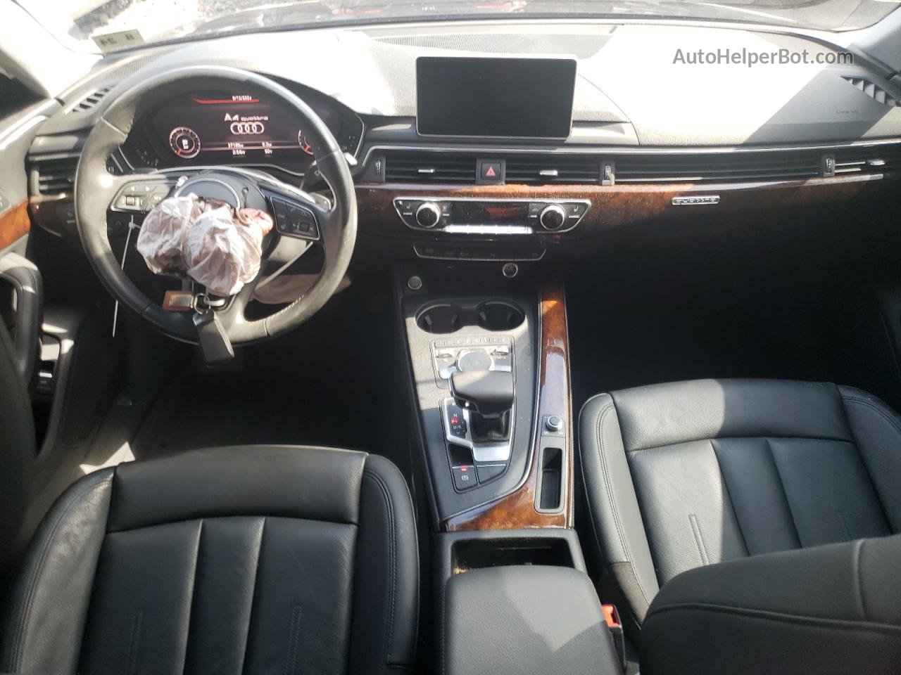 2019 Audi A4 Premium Plus Черный vin: WAUENAF42KA049198