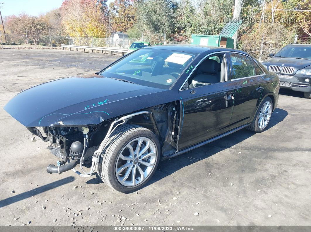 2019 Audi A4 45 Premium Черный vin: WAUENAF42KN005890