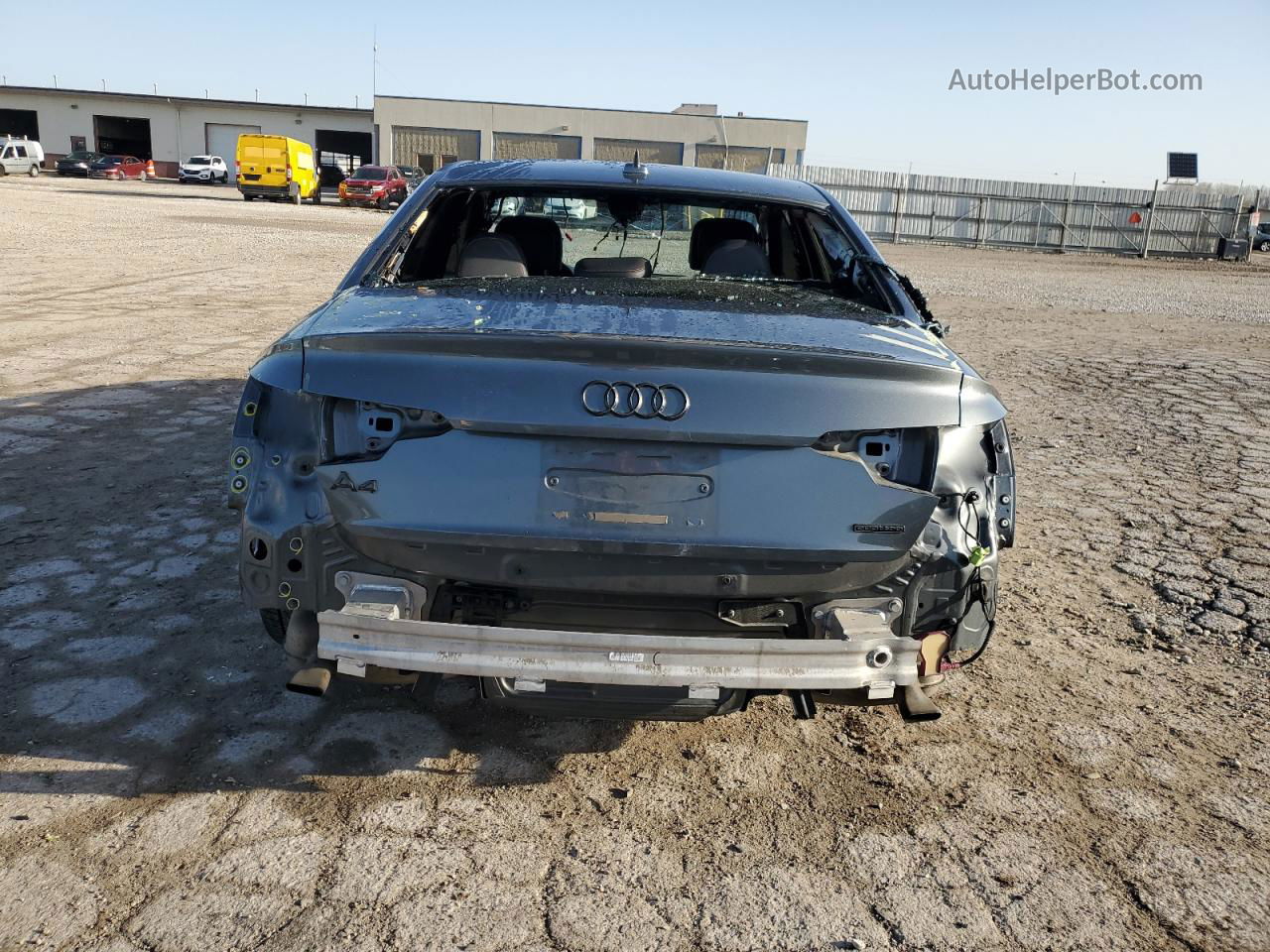 2019 Audi A4 Premium Plus Gray vin: WAUENAF42KN012659