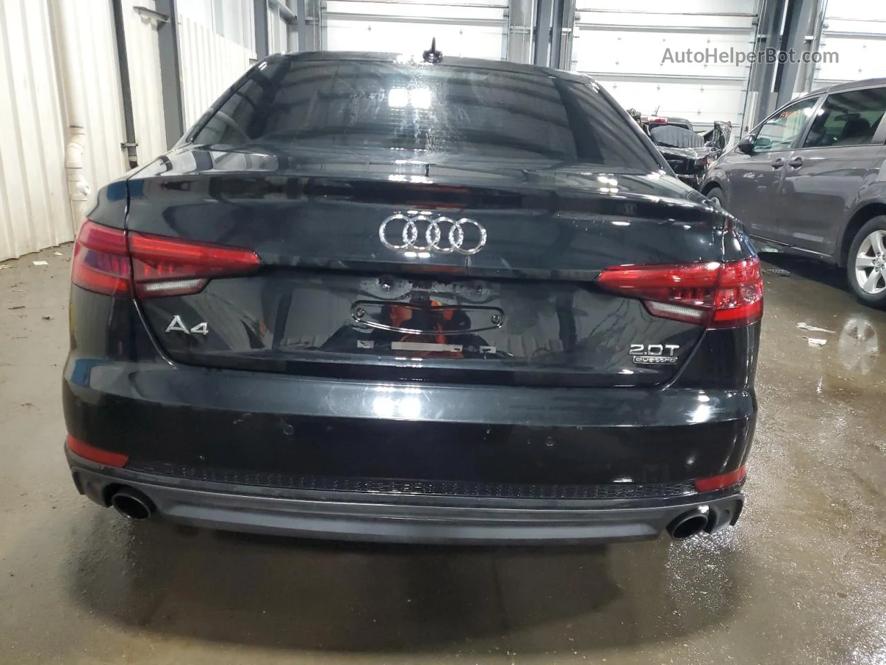 2017 Audi A4 Premium Plus Black vin: WAUENAF43HN067789