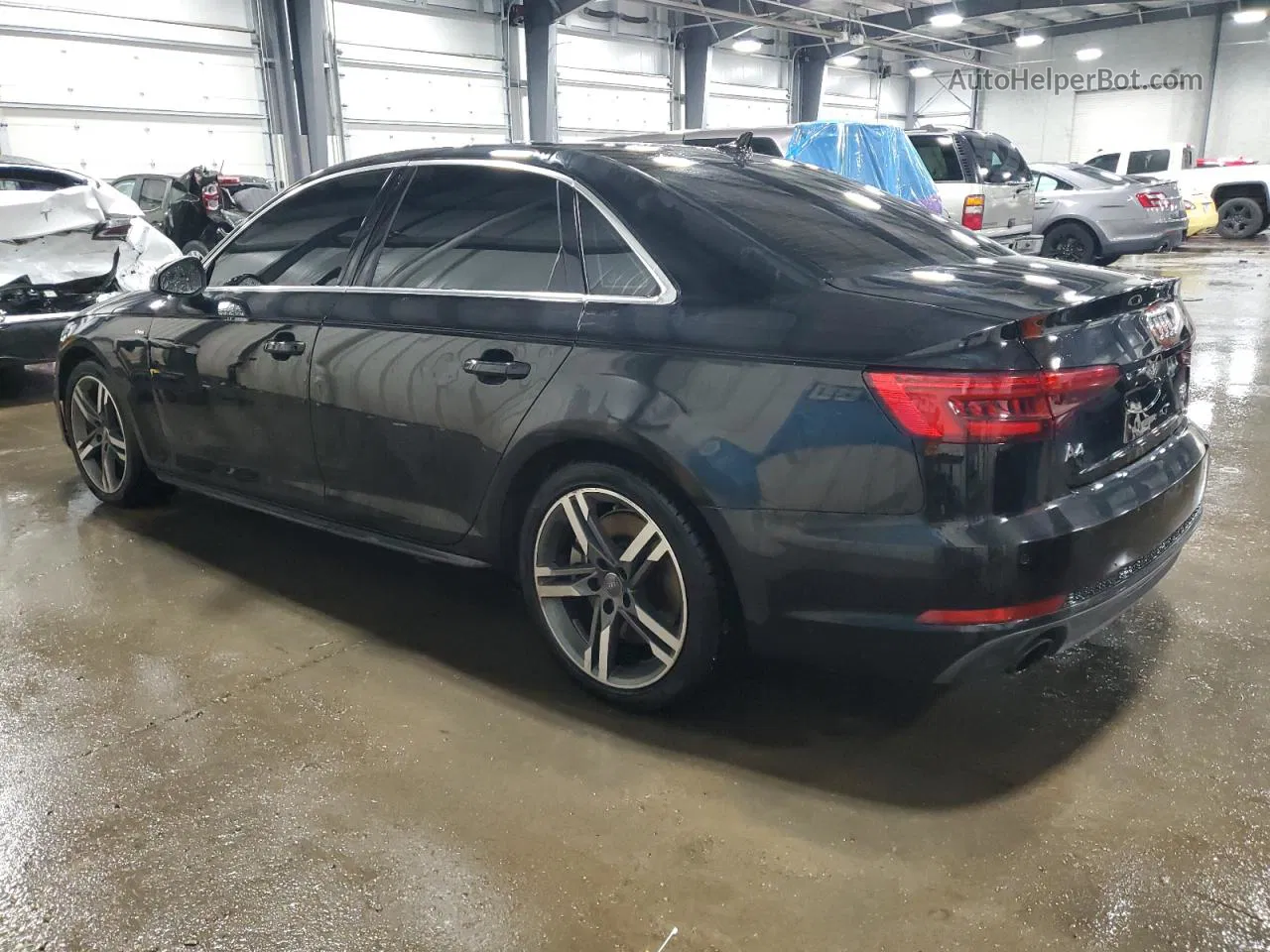 2017 Audi A4 Premium Plus Black vin: WAUENAF43HN067789