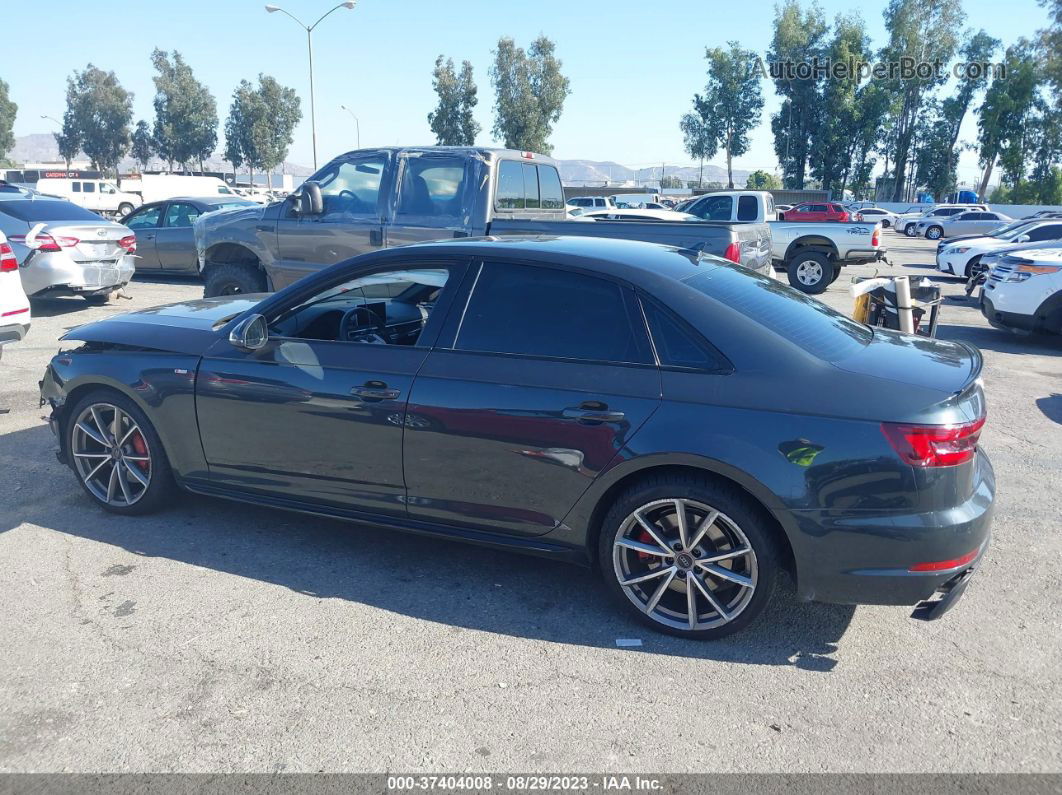 2018 Audi A4 Premium Plus Gray vin: WAUENAF43JA017584