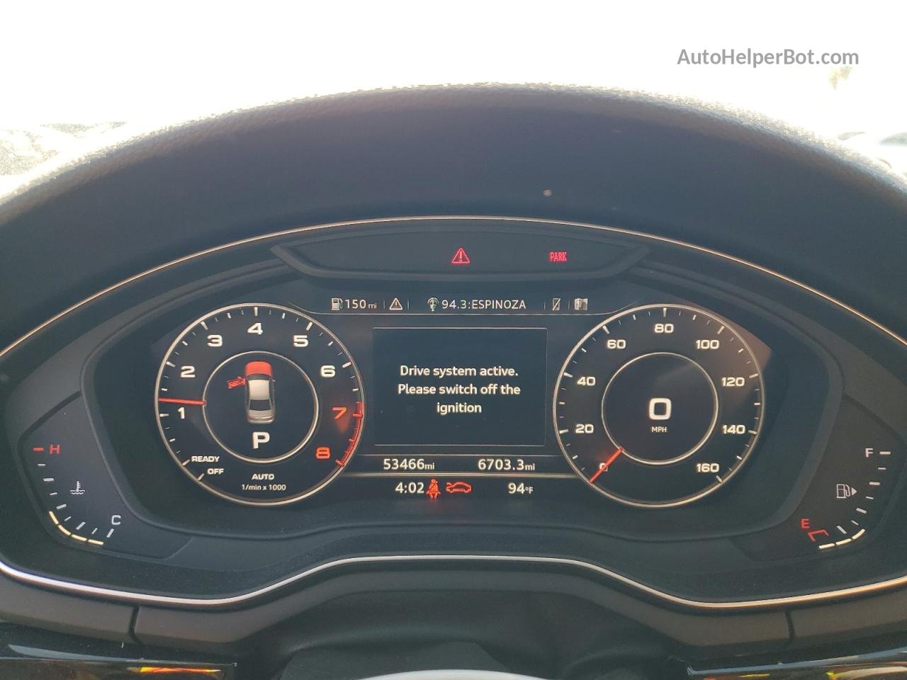 2018 Audi A4 Premium Plus Black vin: WAUENAF43JA054893