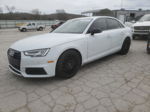 2018 Audi A4 Premium Plus White vin: WAUENAF43JA055512