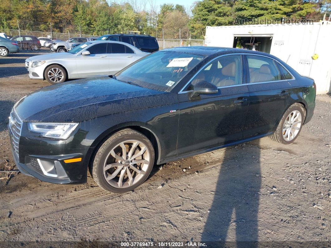 2019 Audi A4 45 Premium Black vin: WAUENAF43KA017828