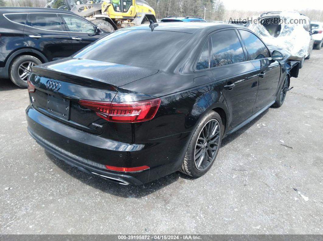 2019 Audi A4 45 Premium Black vin: WAUENAF43KA045497