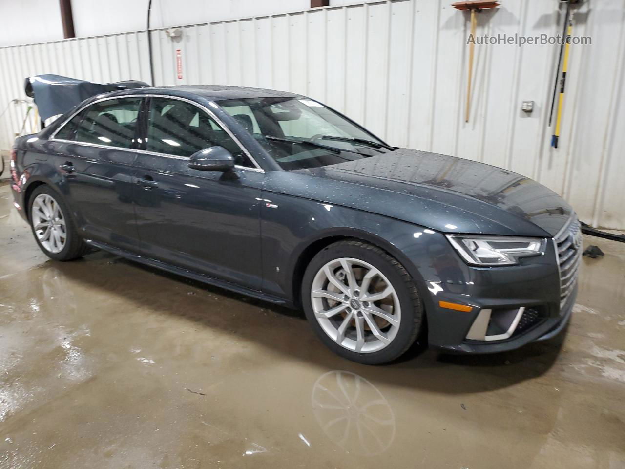 2019 Audi A4 Premium Plus Charcoal vin: WAUENAF43KA110798