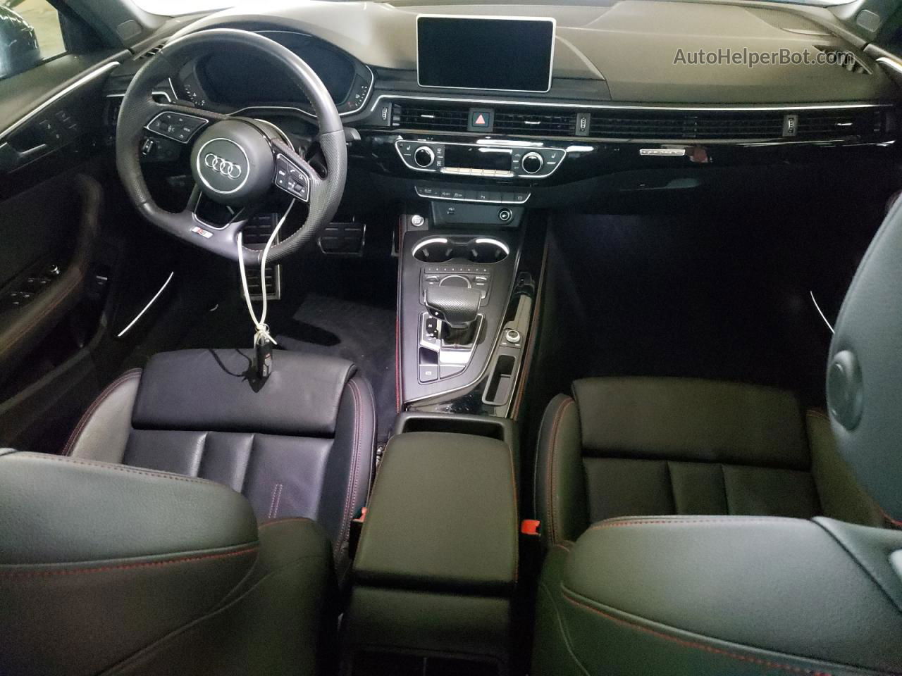 2019 Audi A4 Premium Plus Black vin: WAUENAF43KN007521