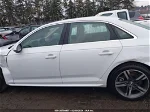 2017 Audi A4 2.0t Premium White vin: WAUENAF44HN014504