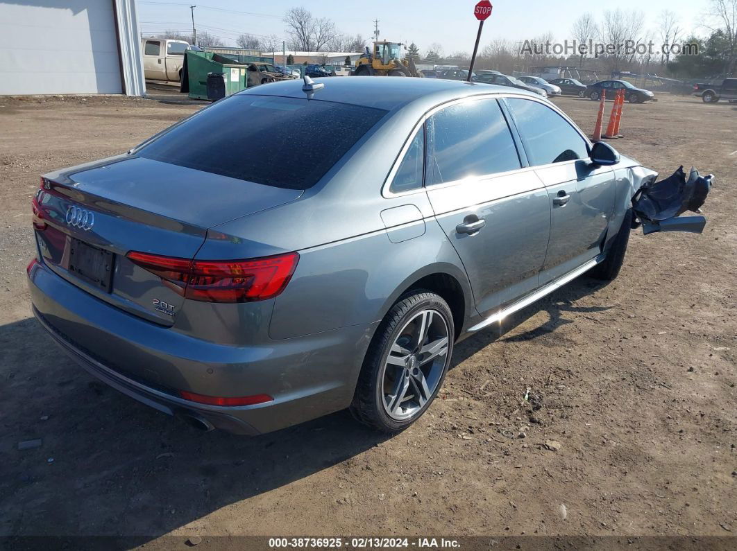 2017 Audi A4 2.0t Premium Gray vin: WAUENAF44HN017595