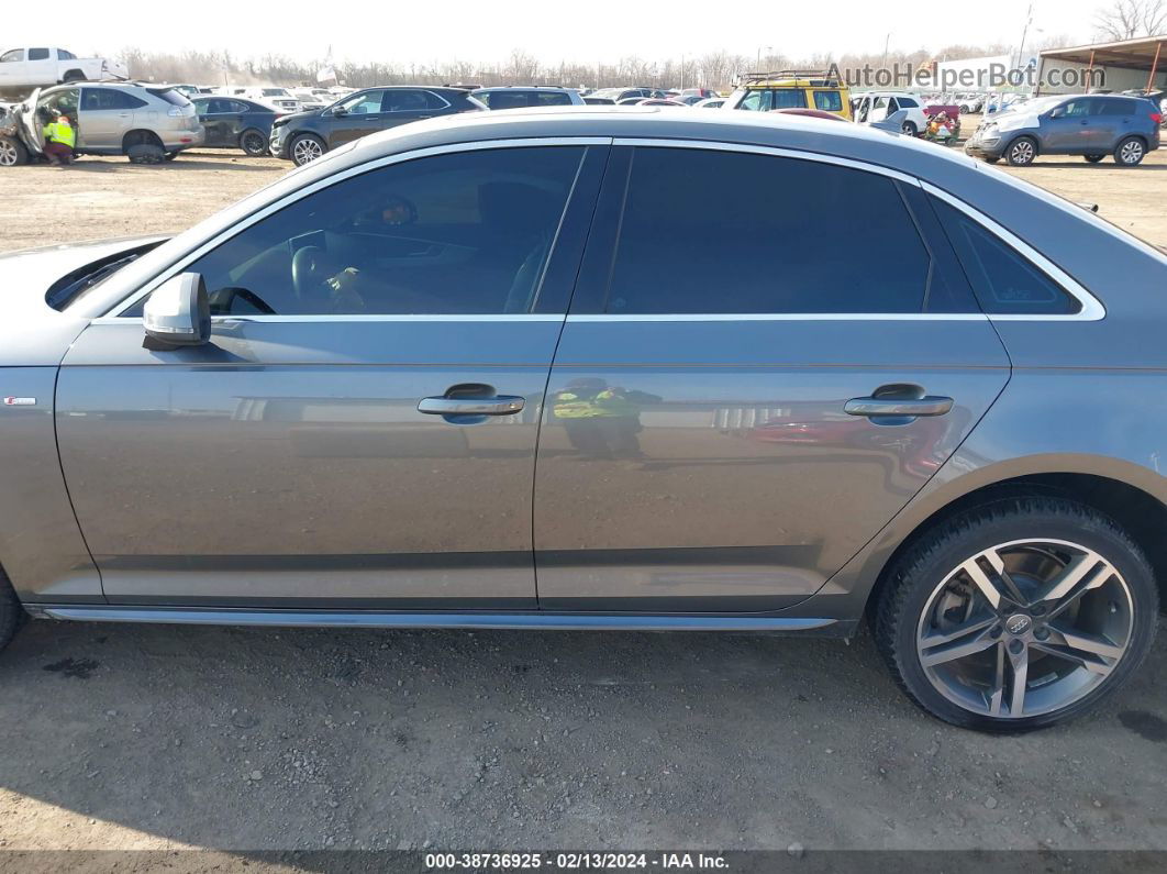 2017 Audi A4 2.0t Premium Gray vin: WAUENAF44HN017595