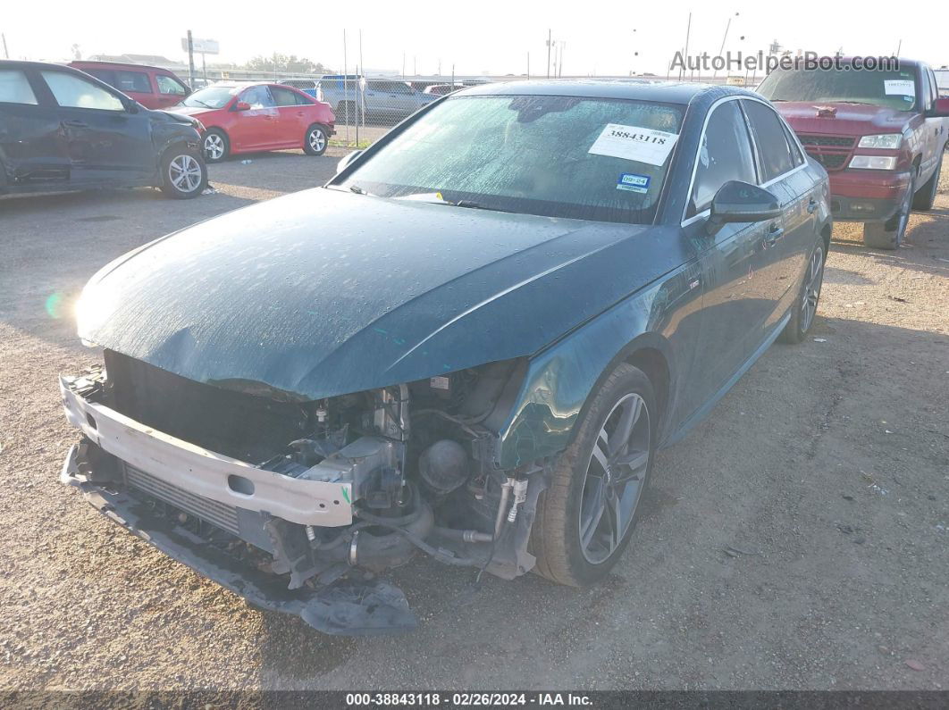 2017 Audi A4 2.0t Premium Green vin: WAUENAF44HN028645