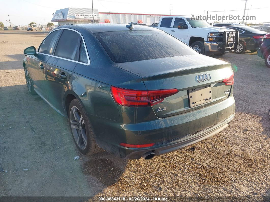 2017 Audi A4 2.0t Premium Green vin: WAUENAF44HN028645