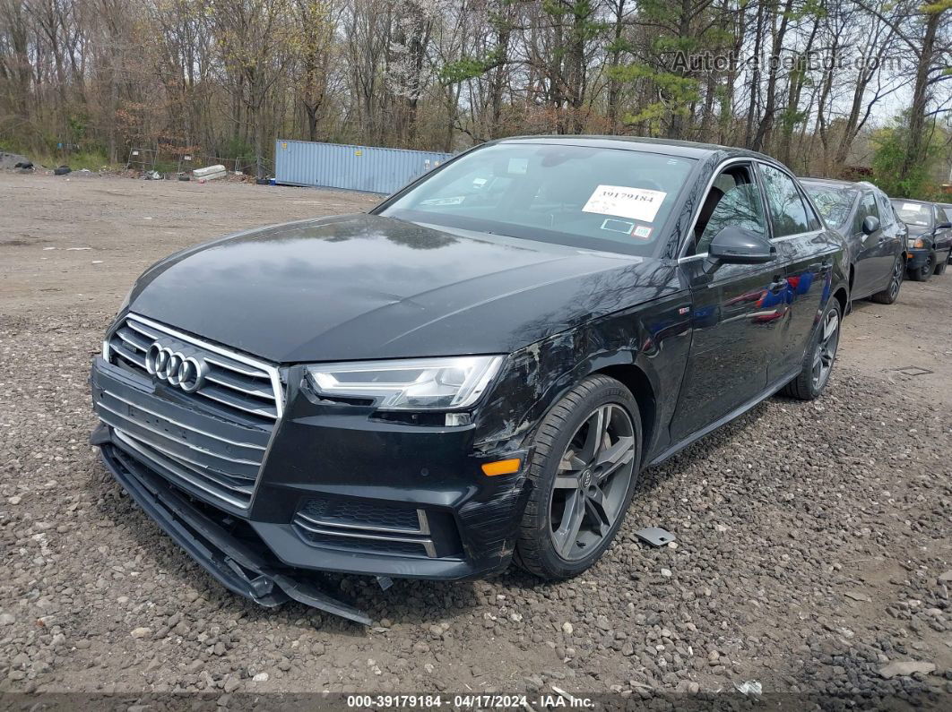 2017 Audi A4 2.0t Premium Black vin: WAUENAF44HN032601