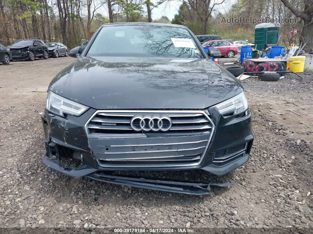 2017 Audi A4 2.0t Premium Black vin: WAUENAF44HN032601