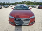 2018 Audi A4 Premium Plus Red vin: WAUENAF44JA044003