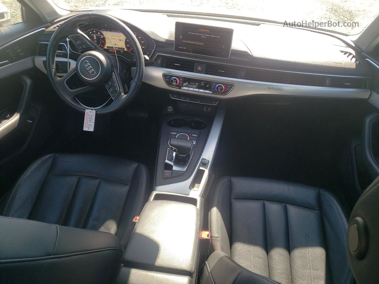 2018 Audi A4 Premium Plus Серебряный vin: WAUENAF44JA064929