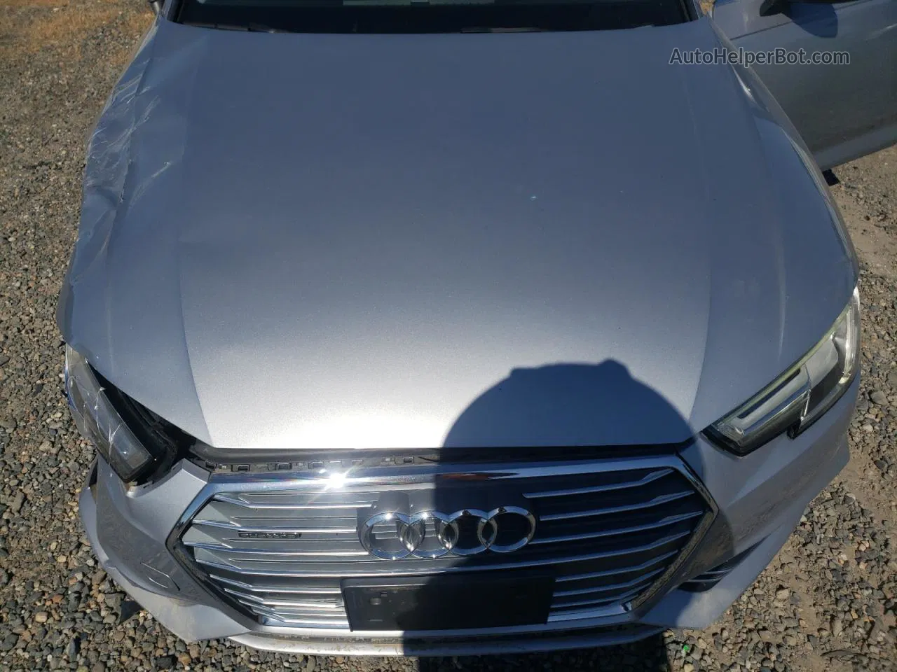 2018 Audi A4 Premium Plus Silver vin: WAUENAF44JA064929