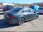 2018 Audi A4 2.0t Premium/2.0t Tech Premium Gray vin: WAUENAF44JA071458