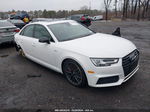 2018 Audi A4 2.0t Premium/2.0t Tech Premium White vin: WAUENAF44JA084341