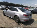 2018 Audi A4 Premium Plus Silver vin: WAUENAF44JA110677