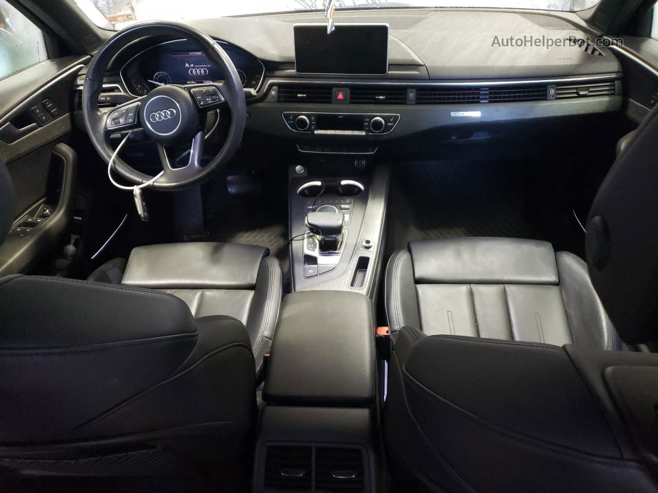 2018 Audi A4 Premium Plus Серый vin: WAUENAF44JA128001