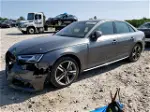 2018 Audi A4 Premium Plus Gray vin: WAUENAF44JA141508