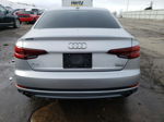 2018 Audi A4 Premium Plus Silver vin: WAUENAF44JA157658