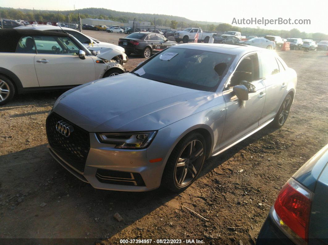 2018 Audi A4 2.0t Tech Premium/2.0t Premium Gray vin: WAUENAF44JA166019